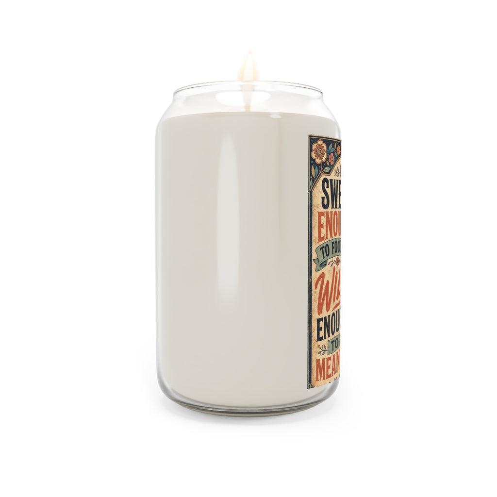 Sweet Enough, Wild Enough Soy Candle — 13.75oz Scented Jar