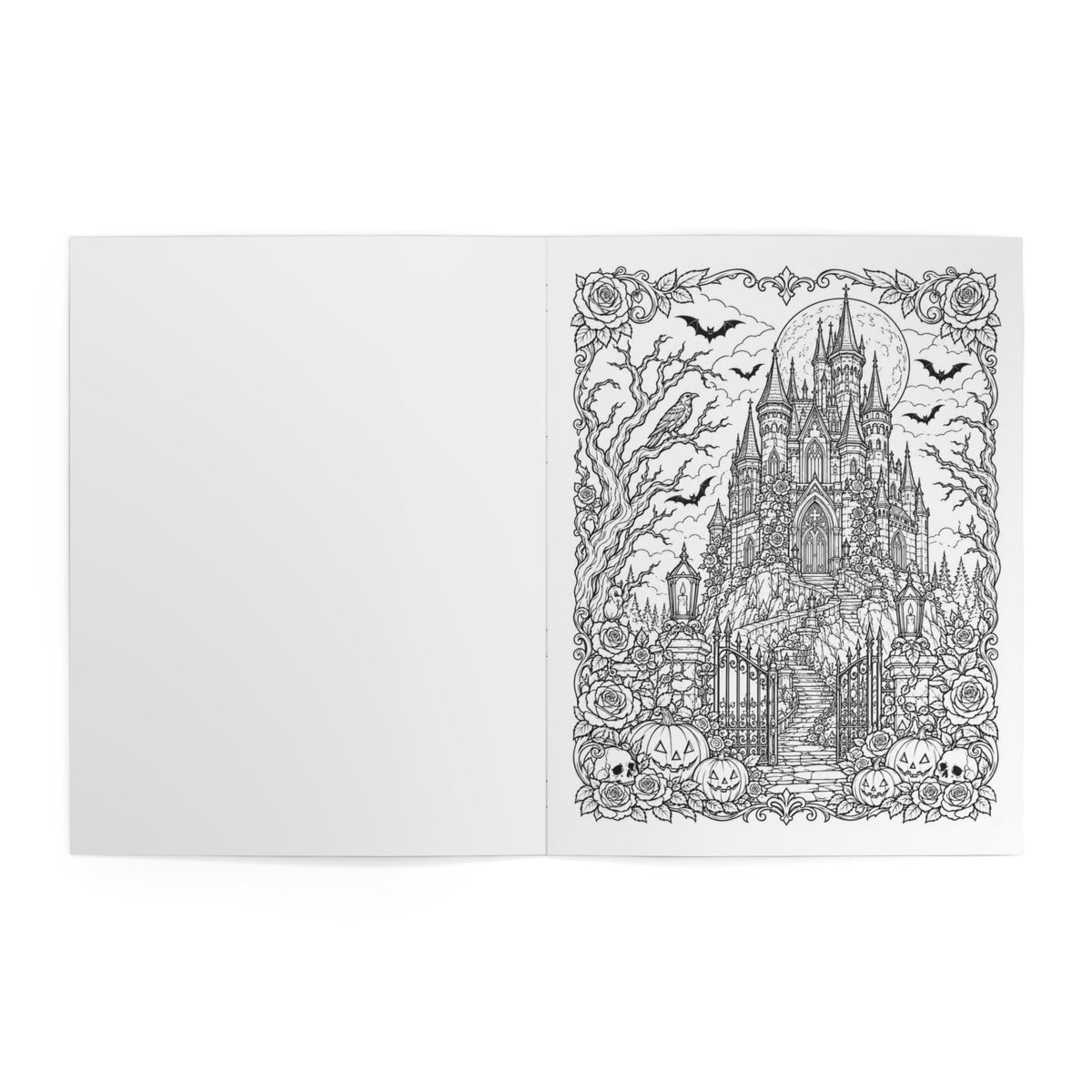 “Halloween Hotties 2” Adult Coloring Book