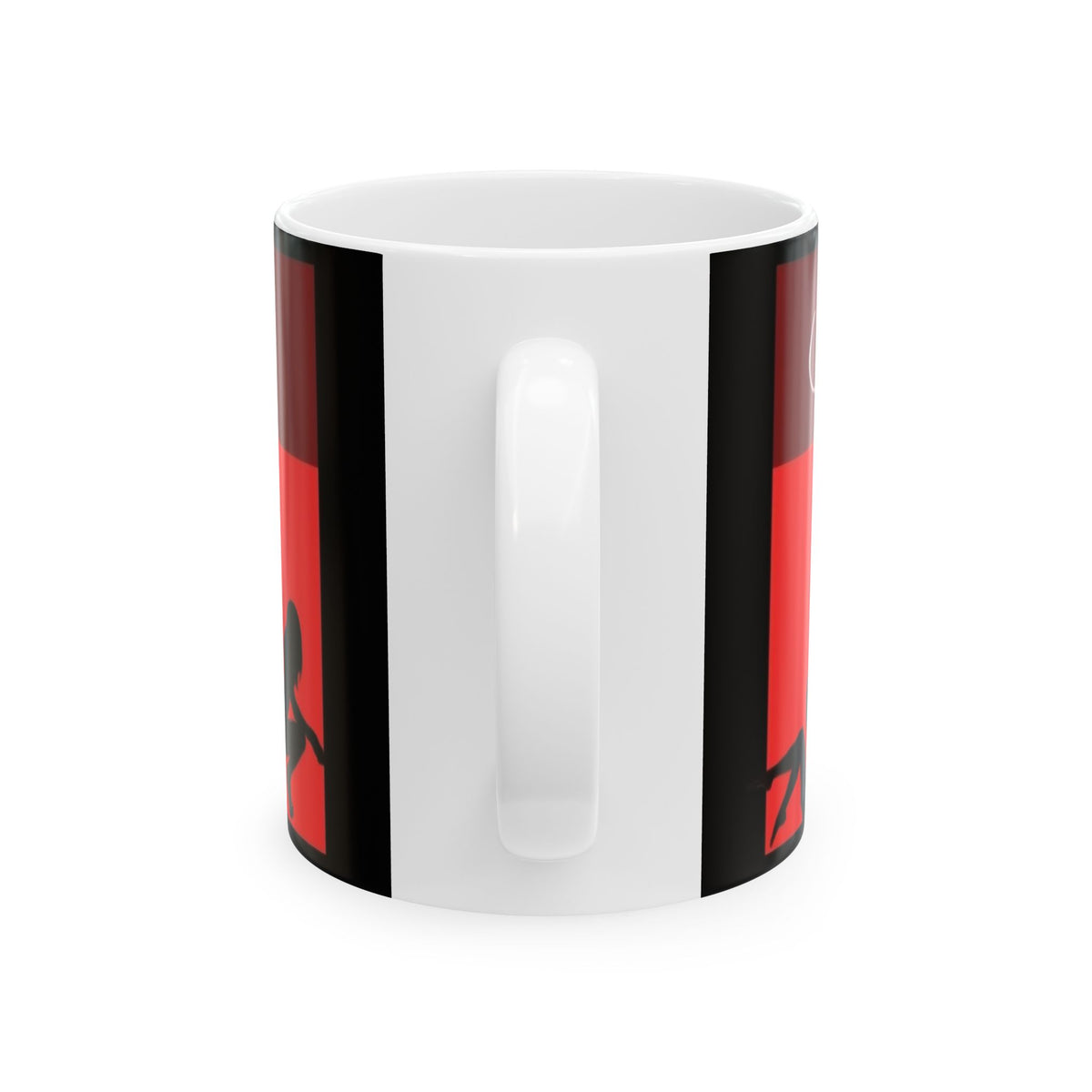 Simply Gorgeous Ceramic Mug — Silhouette Glam Coffee Cup (11oz, 15oz)