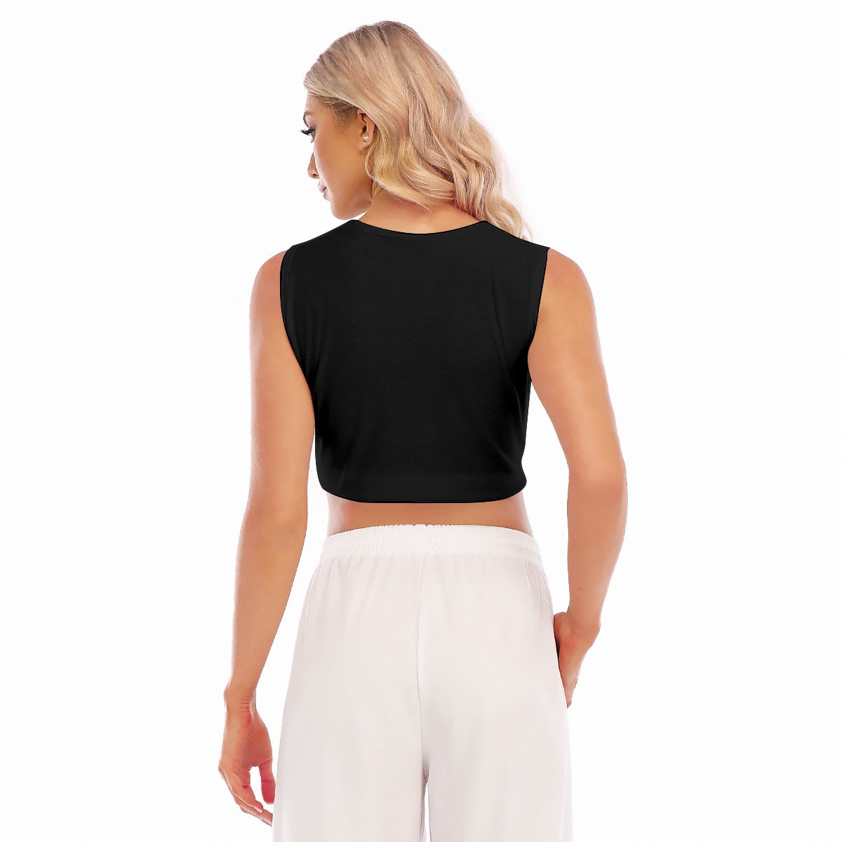 Women's Sleeveless Cropped Top “you problem”