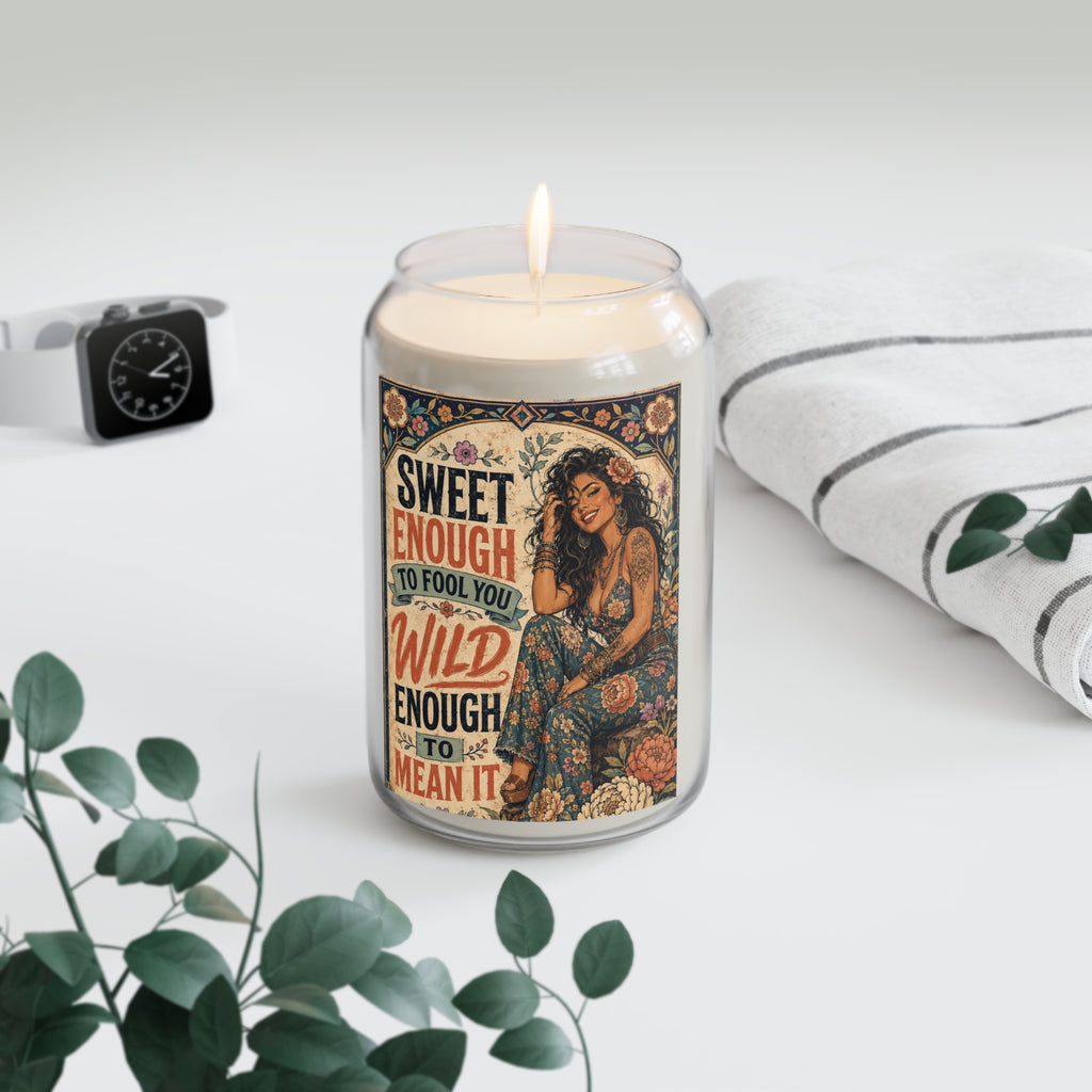 Sweet Enough, Wild Enough Soy Candle — 13.75oz Scented Jar
