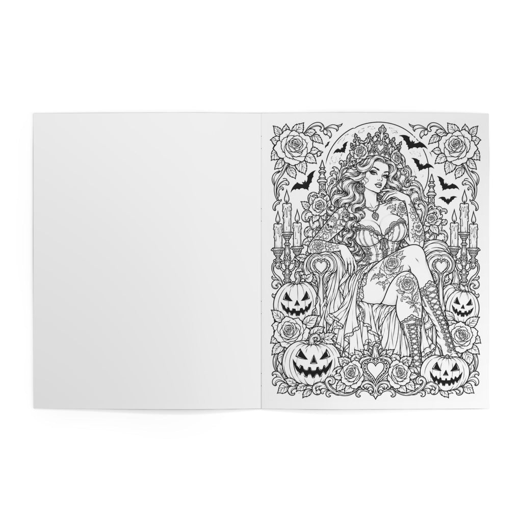 “Halloween Hotties” by Simply Gorgeous Coloring Book